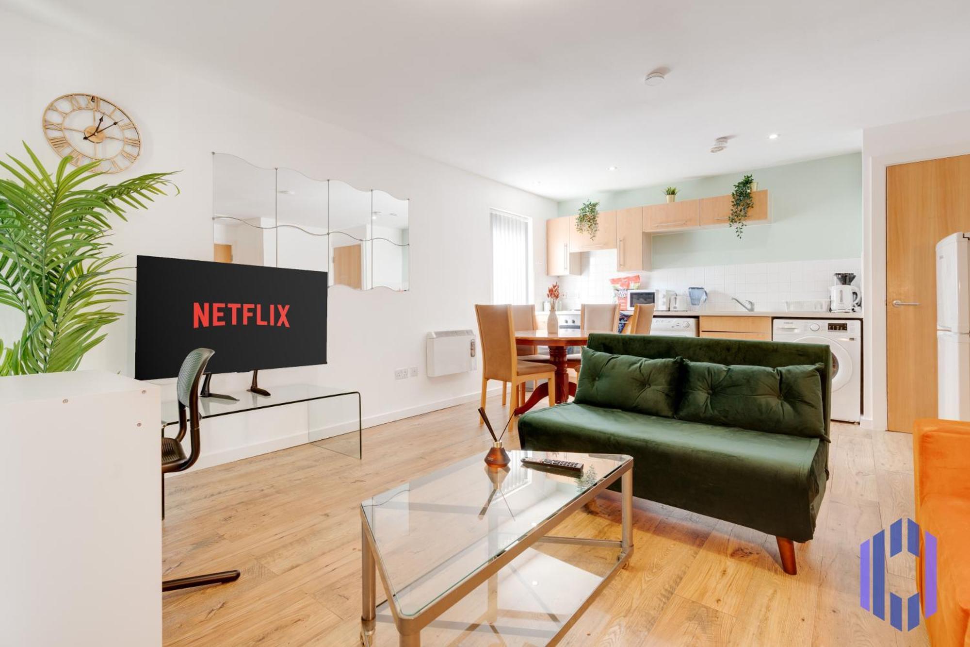 Free Parking - Immaculate 1Bd Flat - Salford Quays Apartment Манчестър Екстериор снимка